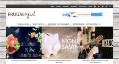 Desktop Screenshot of frugalful.com